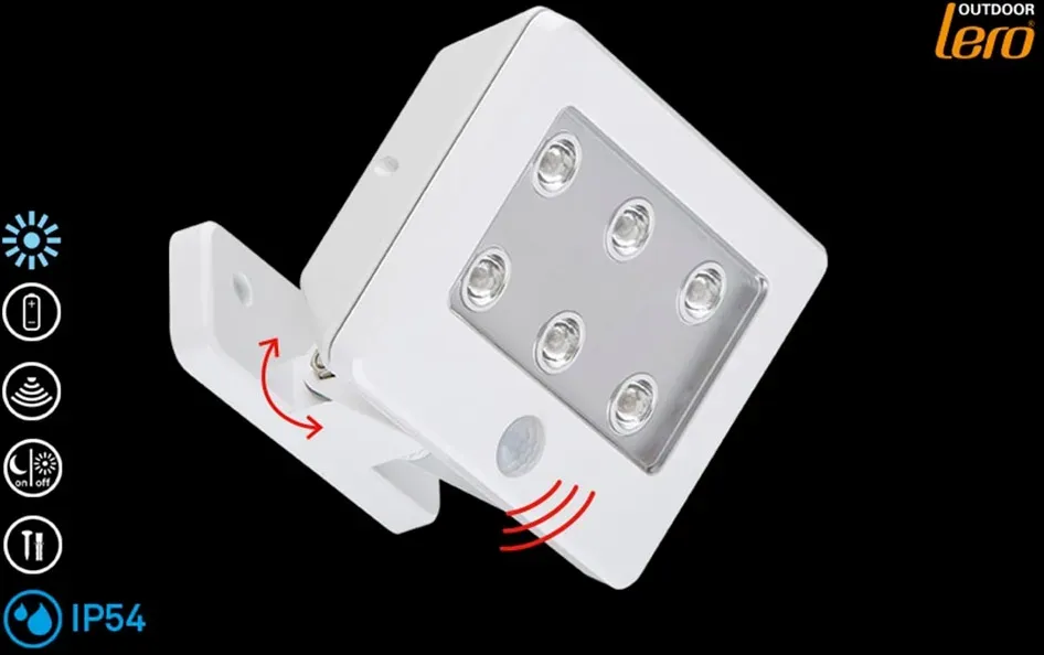 LED Außen-Wandleuchte BRILONER LEUCHTEN 