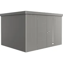 Biohort Neo 3D 3,48 x 2,92 m quarzgrau/metallic Doppeltür