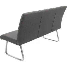 MCW Esszimmerstuhl Textil grau-braun 2er Set