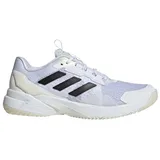 adidas Herren Handballschuhe Crazyflight 6 Hallenschuh, Größe 40 in Grau FTWWHT/CBLACK/CWHITE