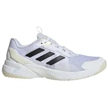 adidas Herren Handballschuhe Crazyflight 6 Hallenschuh, Größe 40 in Grau FTWWHT/CBLACK/CWHITE