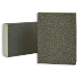 3M Schleifschwamm, vierseitig beschichtet, 68 mm x 100 mm x 26 mm, soft, medium