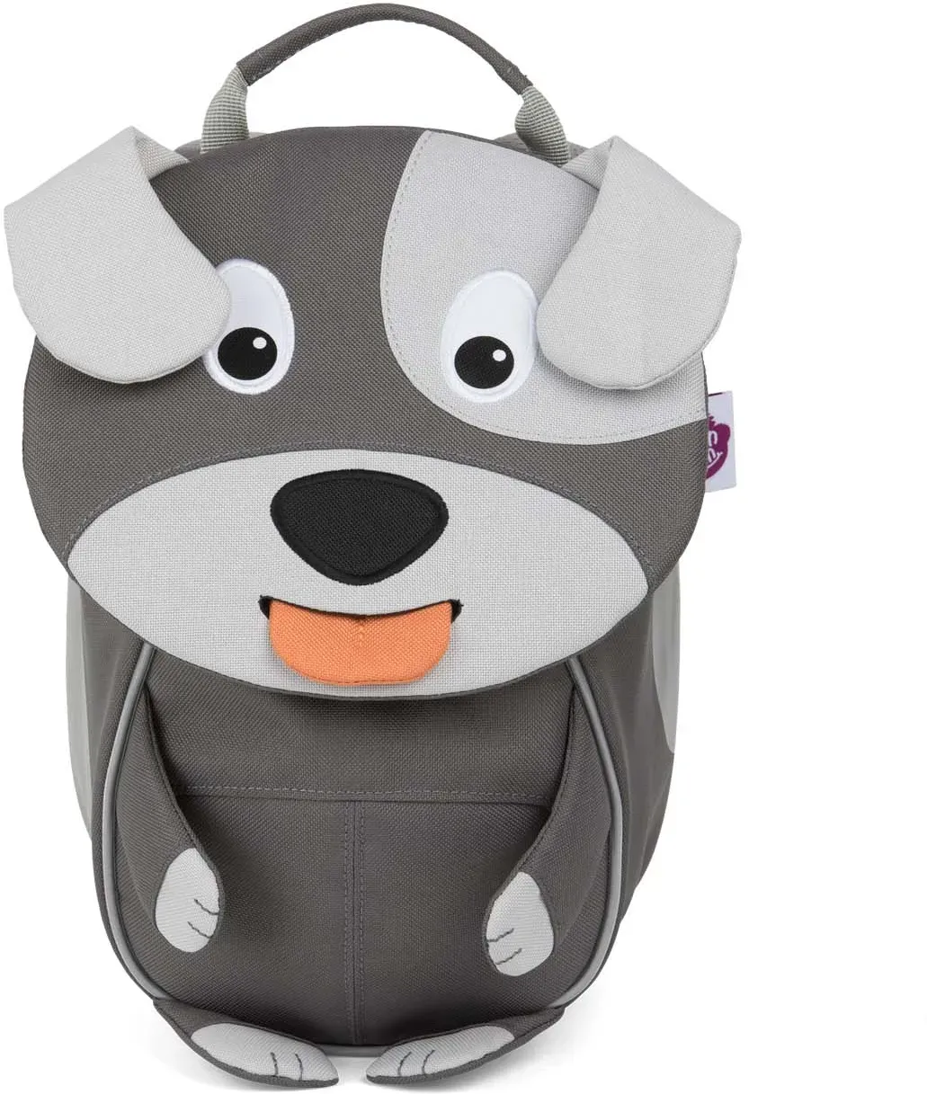 Affenzahn Kleiner Freund "Hund" Kindergartenrucksack Grau