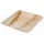 Greenbox Palmblatt Teller quadratisch 20 cm 25 St.