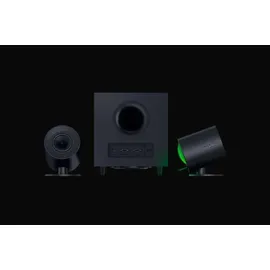 Razer Nommo V2 Full-Range-2.1 Gaming-Lautsprecher mit Subwoofer für PC schwarz