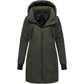 Navahoo Mantel Winterzart 14 oliv / schwarz 5XL
