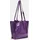 Liebeskind Berlin Geräumiger Shopper Leder Lila