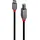 Lindy USB-C auf USB-B 3,0 m Schwarz