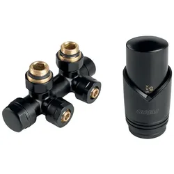 Novaservis Thermostatventil schwarz ZTD30BL