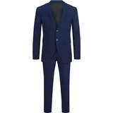 JACK & JONES Franco Plus Size Anzug Medieval Blue 72