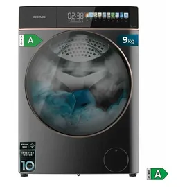 Cecotec Bolero DressCode 9900 Autodose Inverter FullColor Waschmaschine (9 kg, 1400 U/min, Steel)