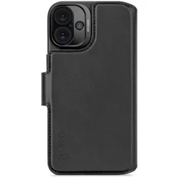 Decoded Leather Detachable Wallet iPhone 16 Plus Black