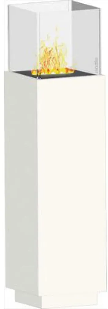 Feuersäule Tao white MDF