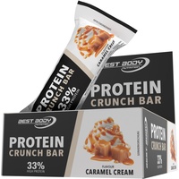 Best Body Nutrition - Protein Crunch Bar - Caramel Cream - Eiweiß Riegel - 12x35g - 32% Protein