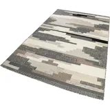 Esprit Natham Kelim Wollteppich 160 x 230 cm Grau/Taupe