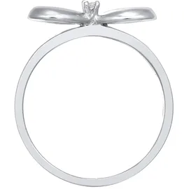 Elli DIAMONDS Ring 925 Sterling Silber Schleife, Verlobungsring in Weiß | Gr.: 52
