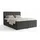 Deine Möbel 24 Boxspringbett ROCK 140 x 200 cm H3 Anthrazit
