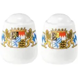 SELTMANN WEIDEN Compact Bayern Salz- und Pfefferstreuer-Set 5 cm mehrfarbig unbefüllt