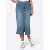Witt Weiden A-Linien-Rock Jeans Blau 48