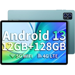 TECLAST Tablet (10", 128 GB, Android 13, Android 13 gaming tablet pc t606 octa core gps google gms widevine) grün