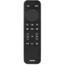 Hama Universalfernbedienung TV + Button Netflix, Prime Video, Disney+, programmierbar (00040070)