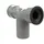 tecuro Ht Doppel Siphonwinkel Bogen 90° Ø 32/50/32, Mit Siphon-gummis Ø 32 Mm