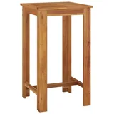 vidaXL Garten-Bartisch 60x60x105 cm Massivholz Akazie