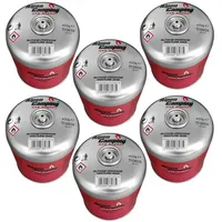 Alpen Camping 6-er Pack 450 g Gaskartusche EN 417