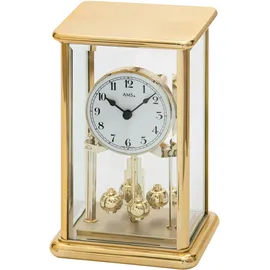 AMS Jahresuhr AMS "J1211", gold (goldfarben), Tischuhren, Tischuhr, Quarzuhr, Wohnzimmer, Esszimmer