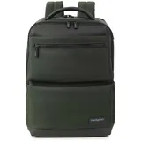 Hedgren Rucksack Freizeitrucksack mit Laptopfach Drive Backpack 2 Compartments 14,1'' RFID Deep Depths dunkelgrün