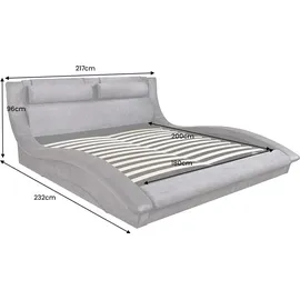 Riess-Ambiente SWING 180 x 200 cm Grau