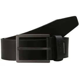 Bugatti Herren Gürtel, schwarz schwarz, NOS