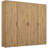 Rauch BLUE Kleiderschrank Voyager 187 x 194 cm Holzoptik Eiche Artisan