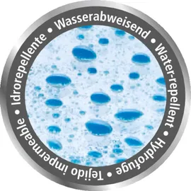 Schöner Wohnen Duschvorhang Londa 180 x 200 cm braun, weiß