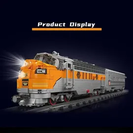 Mould King EMD F7 WP Diesel Lokomotive 1751-tlg. 12018