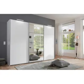 WIMEX Schwebetürenschrank Ernie 270 x 210 x 65 cm Weiß