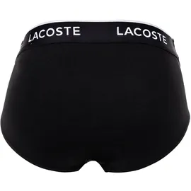 Lacoste Slips unifarben schwarz XXL 3er Pack