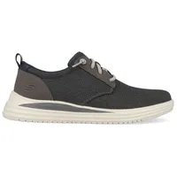 SKECHERS Proven Gladwin Herren Turnschuhe, Charcoal Mesh, 46 EU