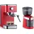 Set ES 403 rot + Kaffeemühle CM 203 rot