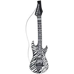 Zebra Gitarre Aufblasbar 105cm - OS