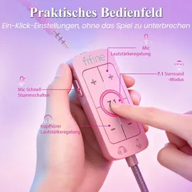 Fifine AmpliGame H9 Rosa