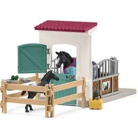 Schleich Horse Club Pferdebox mit Stute und Fohlen 42611
