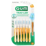 Die TRAV-LER® Interdentalbürste mit 6 Stück bietet eine effektive Lösung zur Ent