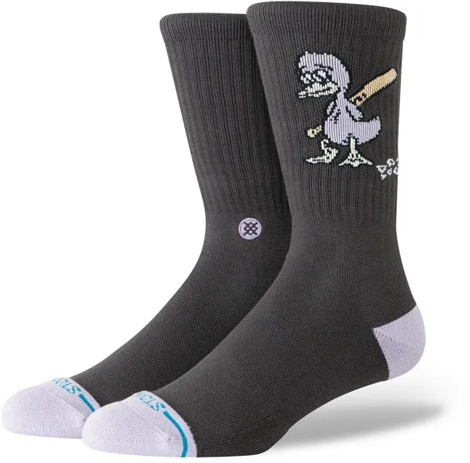STANCE LIGHTS OUT CREW Socken 2026 charcoal - 38-42