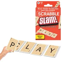 Winning Moves Scrabble-Kartenspiel - Every Letter Counts - Kartenspiel für 2-4 Spieler ab 8 Jahren