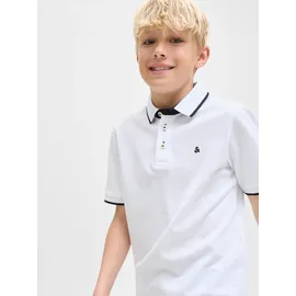 Jack & Jones Junior Poloshirt in White | Gr.: 176
