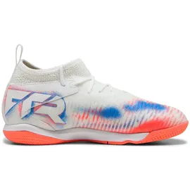 Puma Future 8 Match IT + Mid Jr Puma white-puma black-glowing red (01) 1