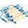 Donic Schildkröt Strickleiter Jungle 250 cm Blau