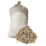 Hilcar 140 Liter Holzhackschnitzel Hackschnitzel Gartenmulch Fallschutz Einstreu Mulch