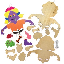 Holzmobile Bastelsets "Zombie"  (pro Set 2) Halloween-Basteleien